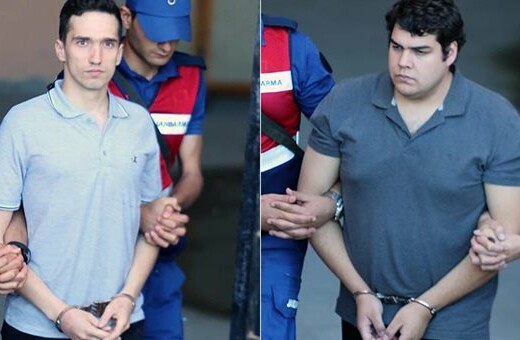 Απορρίφθηκε ξανά το αίτημα αποφυλάκισης των δύο Ελλήνων στρατιωτικών