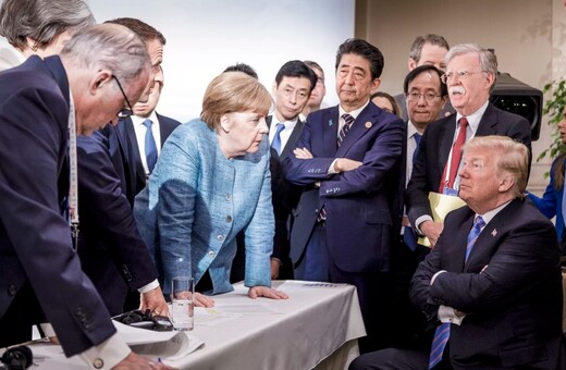 «Ναυάγιο» στη G7 λόγω Τραμπ - Απέρριψε το τελικό ανακοινωθέν και απειλεί με νέους δασμούς