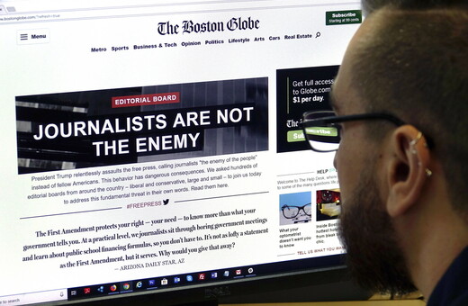 Άντρας απείλησε να σκοτώσει εργαζομένους της Boston Globe- Χρησιμοποίησε φράση του Τραμπ για τα ΜΜΕ
