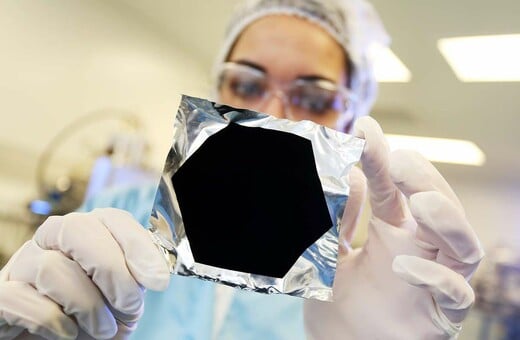 Vantablack: Το σκοτεινότερο υλικό στον κόσμο έγινε ακόμη πιο μαύρο