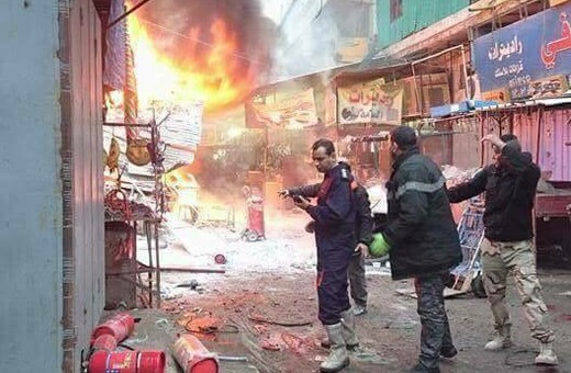 Τους 27 έφτασαν οι νεκροί από τη διπλή επίθεση σε αγορά της Βαγδάτης