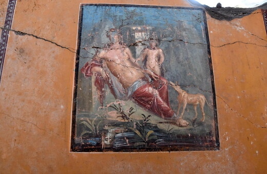 Στο φως εντυπωσιακή τοιχογραφία του Νάρκισσου στην αρχαία Πομπηία