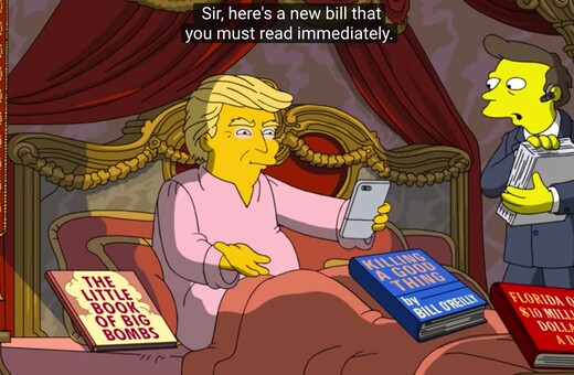 Πώς κατεδαφίζουν οι Simpsons τις 100 πρώτες μέρες του Τραμπ στην προεδρία σε 100''