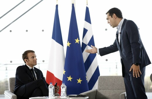 Μακρόν: Η Γαλλία και οι Γάλλοι επιχειρηματίες θα συνεχίσουν να βοηθούν την Ελλάδα