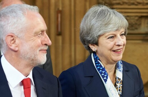 Brexit: «Εποικοδομητική η συνάντηση», λένε Μέι και Κόρμπιν