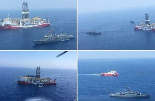 Συνεχίζει τις προκλήσεις το τουρκικό υπουργείο Άμυνας: «Πολεμικά πλοία και αεροσκάφη συνοδεύουν τα πλοία στην Κυπριακή ΑΟΖ»