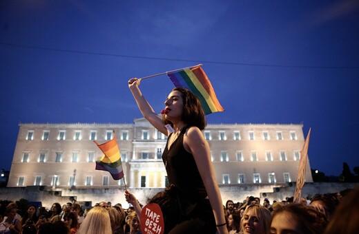 Straight women, gay pride