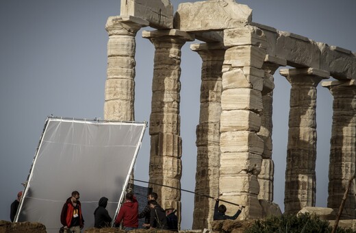 Άρχισαν τα γυρίσματα της σειράς του BBC στο Σούνιο - Οι πρώτες φωτογραφίες