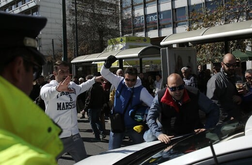 «Θα το κάνουμε Κούγκι», απειλεί ο Λυμπερόπουλος μετά τα επεισόδια στην συγκέντρωση των οδηγών ταξί