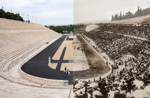 Η Αθήνα του χθες και του σήμερα μέσα από ακριβείς συνθέσεις διπλών φωτογραφιών