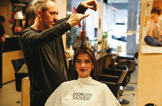 Giorgos Sazeidis Hair Studio: Όταν η τέχνη της κομμωτικής αναδεικνύει τον καλύτερο εαυτό μας