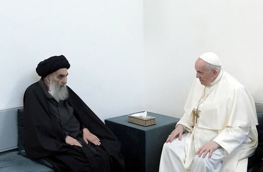 Ιράκ: Ιστορική συνάντηση του πάπα Φραγκίσκου με τον Μεγάλο Αγιατολάχ αλ Σιστάνι