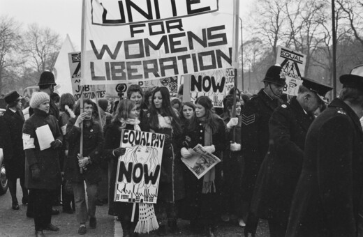 women equal rights march 1971