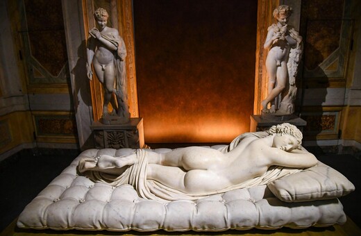 Ο Κοιμώμενος Ερμαφρόδιτος του Μπερνίνι εκτίθεται στη Ρώμη