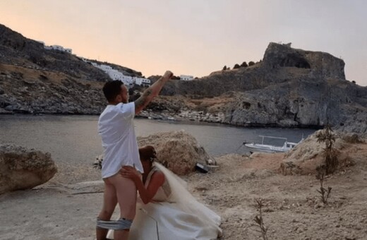 Οργή στη Ρόδο για την γαμήλια φωτογράφιση με το στοματικό σεξ που έγινε viral - Τέλος οι πολιτικοί γάμοι στο μοναστήρι
