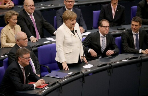 Η Μέρκελ εξελέγη καγκελάριος της Γερμανίας για τέταρτη φορά