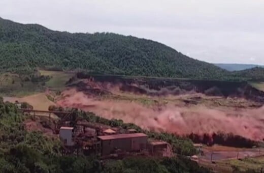 Βίντεο καταγράφει την σοκαριστική στιγμή που κατέρρευσε το φράγμα στη Βραζιλία