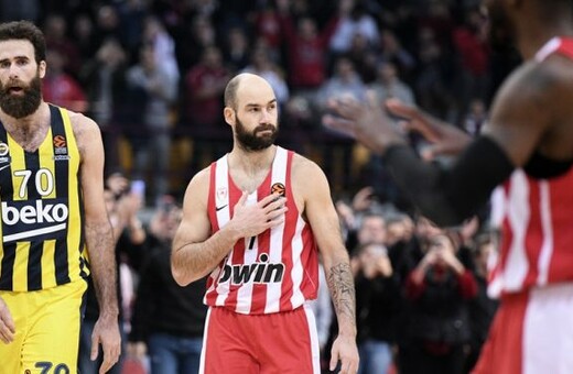 Η Euroleague «αποθεώνει» τον πρώτο σκόρερ Σπανούλη - Υπερήφανος δηλώνει ο αρχηγός του Ολυμπιακού