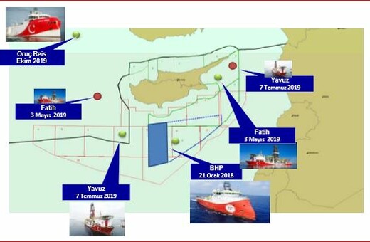 Τουρκικό ΥΠΕΞ: Οι χάρτες με τις διεκδικήσεις της Άγκυρας στην Ανατολική Μεσόγειο