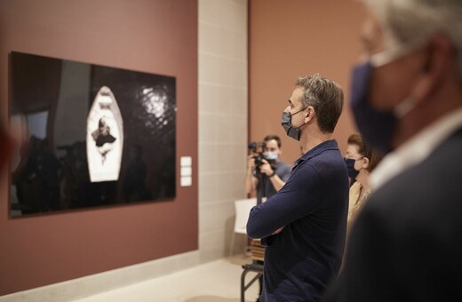 Στο Εθνικό Μουσείο Σύγχρονης Τέχνης ο Μητσοτάκης - Φωτογραφίες