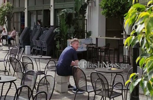 Στα Χανιά ο σεφ Γκόρντον Ράμσεϊ, για γυρίσματα (Φωτογραφίες)