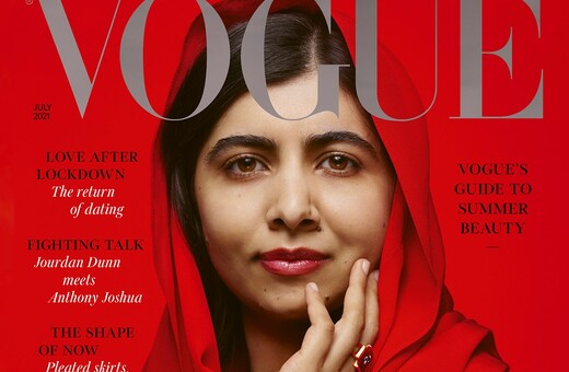 'I know the power that a young girl carries in her heart': Malala unveiled as new Vogue cover star