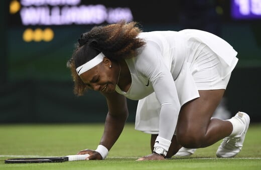 Τέλος το Γουίμπλεντον με δάκρυα για τη Σερένα Γουίλιαμς- Τραυματίστηκε και αποσύρθηκε από αγώνα
