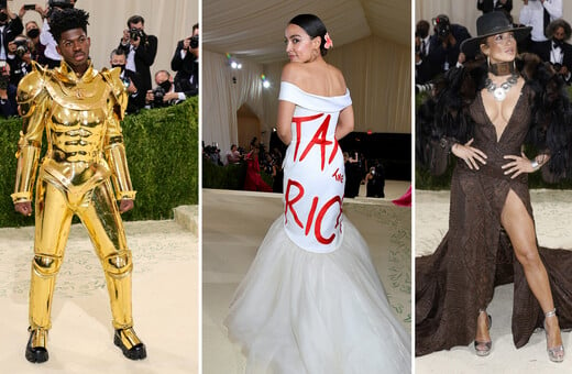 Met Gala 2021: Το φόρεμα «Tax the Rich» της Alexandria Ocasio-Cortez και το φιλί των Bennifer - 8 στιγμές που ξεχώρισαν