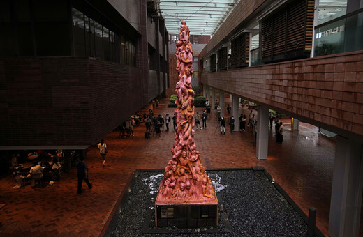 Hong Kong university dismantles, removes Tiananmen statue
