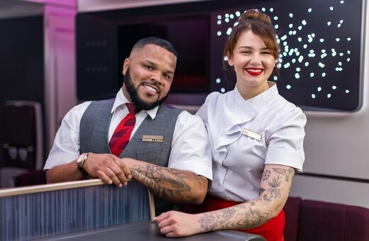 Η Virgin Atlantic επιτρέπει στους εργαζομένους της να δείχνουν τα τατουάζ τους 