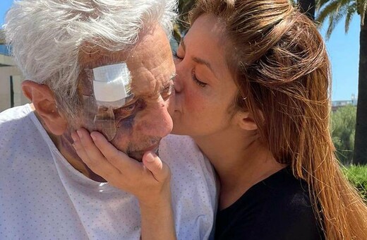 Shakira reveals father suffered ‘bad fall’ amid her split from Gerard Piqué