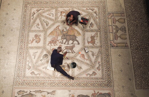 Νέο μουσείο στο Ισραήλ στεγάζει «ένα από τα ωραιότερα μωσαϊκά» του κόσμου- ηλικίας 1.700 ετών