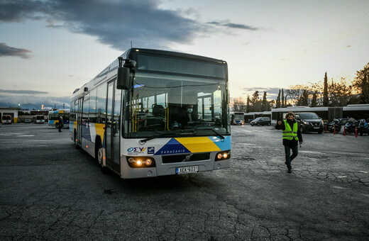 Ακινητοποιημένα σήμερα λεωφορεία και τρόλεϊ στην Αθήνα
