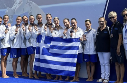 Χάλκινο μετάλλιο στο ευρωπαϊκό νεανίδων, η Ελλάδα 