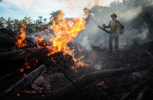 Ο αριθμός των πυρκαγιών στον Αμαζόνιο φέτος ξεπέρασε ήδη το σύνολο του 2021