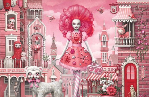 Mark Ryden Paints Sinister Barbie in Mattel Collab