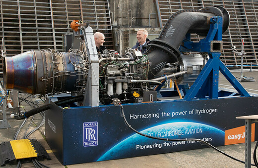 Κομβική στιγμή για τις αερομεταφορές-Η Rolls Royce λειτούργησε κινητήρα αεροσκάφους με υδρογόνο