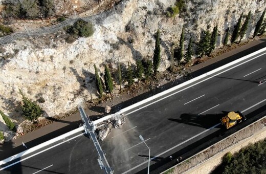 Εισαγγελική παρέμβαση για την κατολίσθηση στην εθνική οδό Αθηνών-Κορίνθου