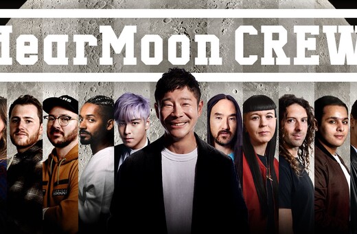 Dear Moon: Οκτώ «καλλιτέχνες» θα ταξιδέψουν στη Σελήνη με πτήση της SpaceX - Ο DJ Steve Aoki, μεταξύ τους