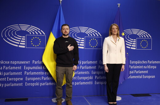 Ζελένσκι στις Βρυξέλλες: «Αμυνόμαστε μαζί»