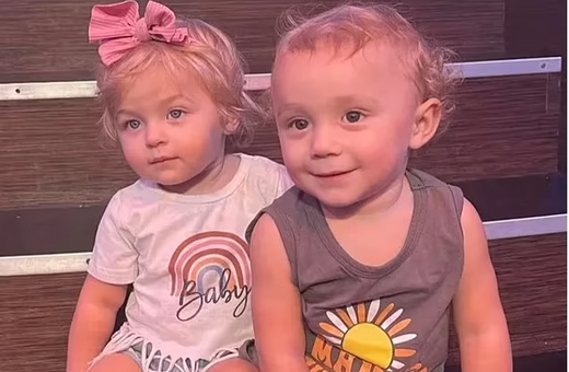 Toddler twin brother and sister aged 18 months BOTH drown in murky outdoor pool of their family's Oklahoma mansion 'after great-grandma with Alzheimer's left back door open'