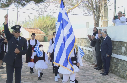 25η Μαρτίου: Δύο παιδιά παρέλασαν στη Γαύδο, τέσσερις μαθητές στην Ερεικούσα