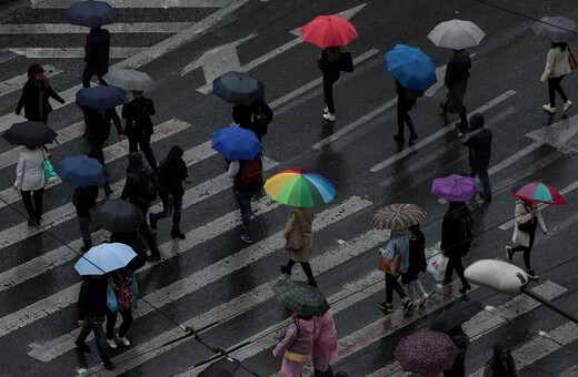Έρχεται κακοκαιρία: Βροχές, ισχυροί άνεμοι και κρύο- Πρόβλεψη για χαλάζι στην Αττική