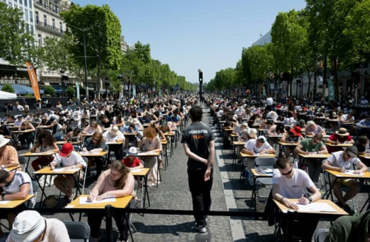 Στους δρόμους οι Γάλλοι για τον μαζικότερο διαγωνισμό ορθογραφίας στην ιστορία- Έσπασαν ρεκόρ