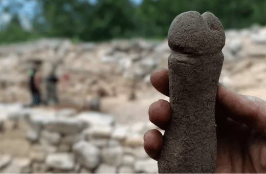 Αρχαιολόγοι βρήκαν πέτρα σε σχήμα φαλλού- Ποια η χρησιμότητά της και όχι δεν ήταν αυτό που νομίζετε