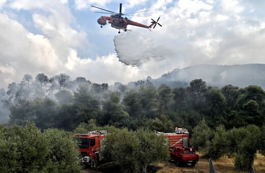 Φωτιά σε Εύβοια και Τύρναβο- Ισχυρές πυροσβεστικές δυνάμεις για την κατάσβεσή τους εν μέσω καύσωνα