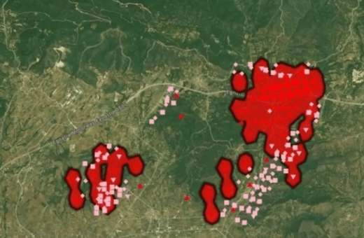 Φωτιά στην Αλεξανδρούπολη- Copernicus: Δορυφορική εικόνα δείχνει τις καμένες εκτάσεις