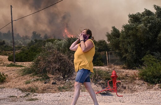 Φωτιά στον Ασπρόπυργο: Ποιοι δρόμοι 