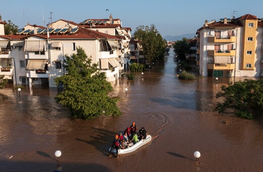 Κακοκαιρία - Νέο μήνυμα 112 για απομάκρυνση λόγω πλημμυρών από το Ομορφοχώρι στο Κιλελέρ