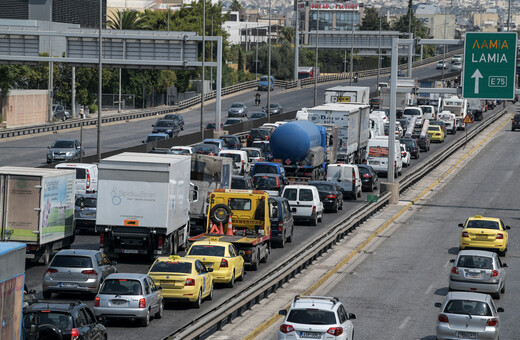 Κίνηση στους δρόμους: Μποτιλιάρισμα στον Κηφισό 